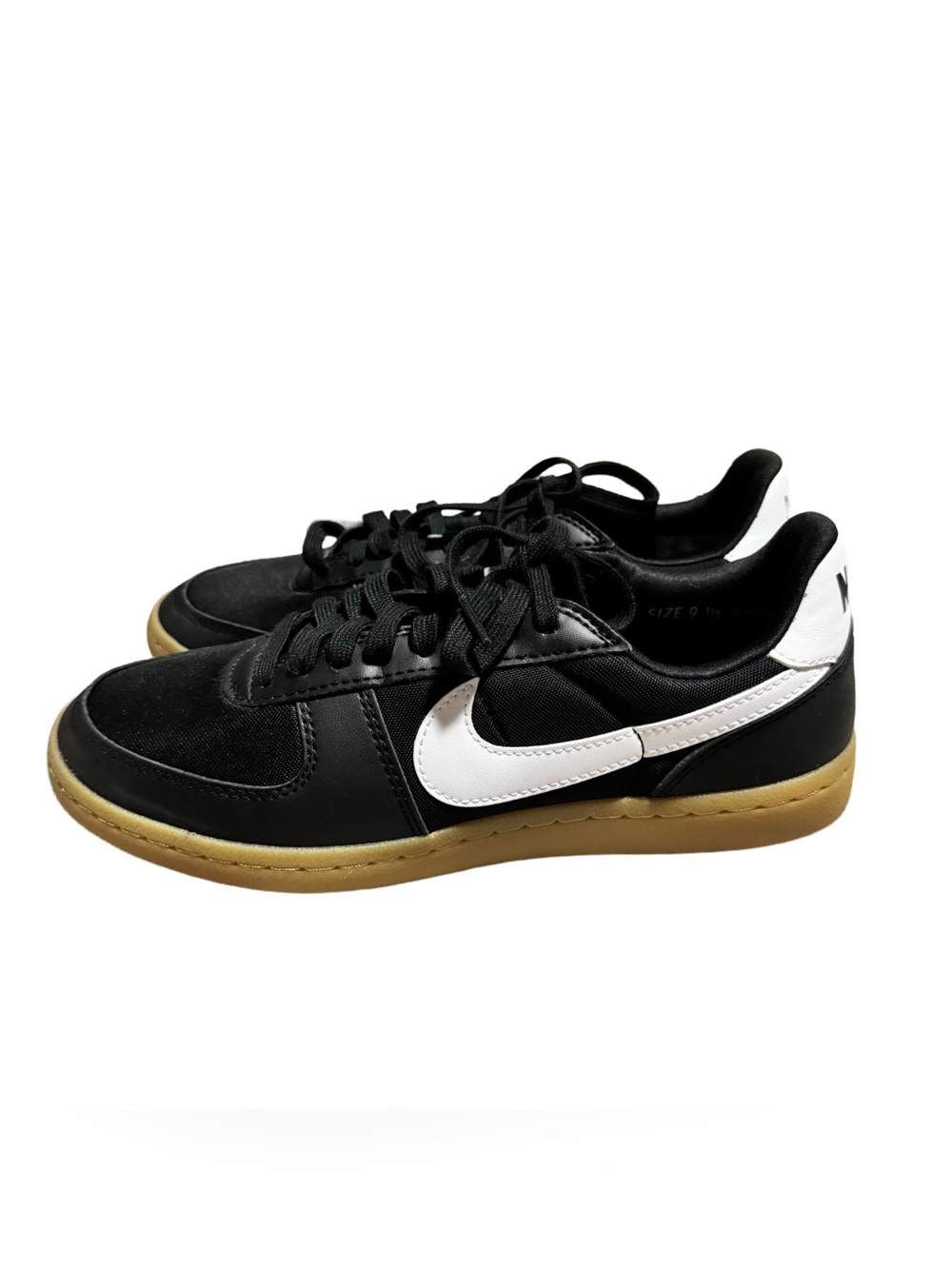 Nike Field General Womens Size 9.5 Black Leather Casual Sneaker FZ5593-002 NEW - Picture 4 of 7